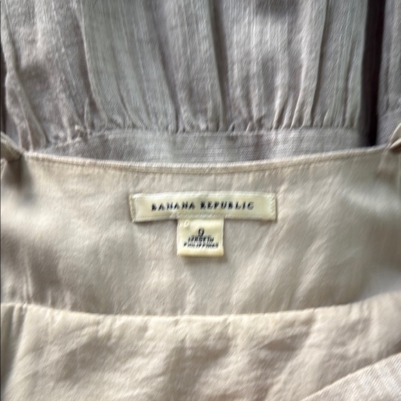 Banana Republic Light Beige Maxi Dress #552 - Picture 5 of 9